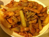 鶏肉と玉ねぎ炒め