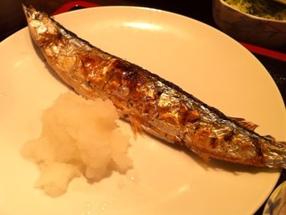 さんま塩焼き