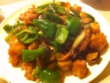 鶏肉ピーマン炒め