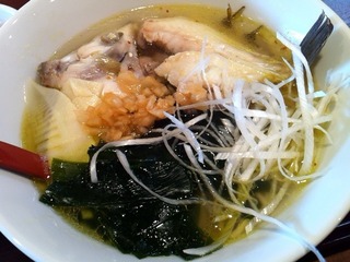 カワハギのラーメン