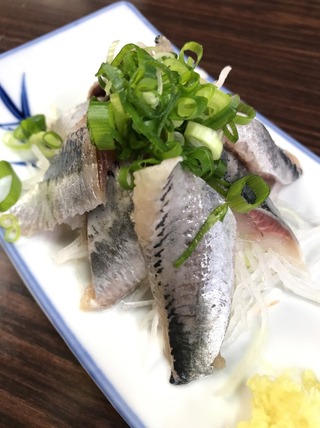 イワシ刺身