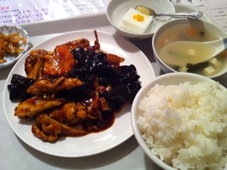 鶏肉の四川風炒め