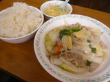 豚肉と五目野菜のうま煮定食