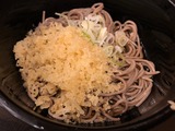 半たぬきそば