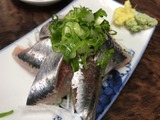 イワシ刺身