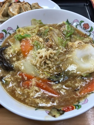 五目あんかけラーメン