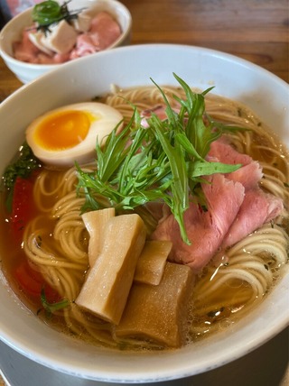 完熟トマトの汐そば
