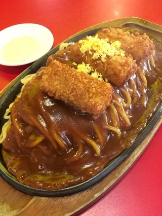 伝統のカニクリームコロッケスパ
