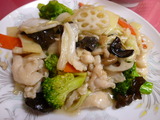 野菜/鶏塩味炒め