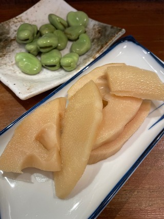 そら豆、新竹の子