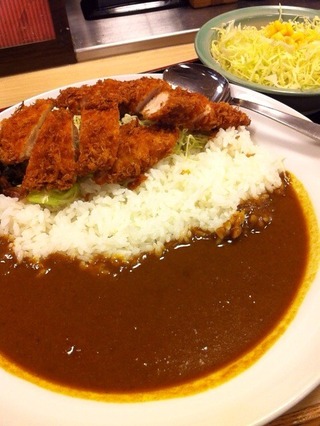 ササミカツカレー