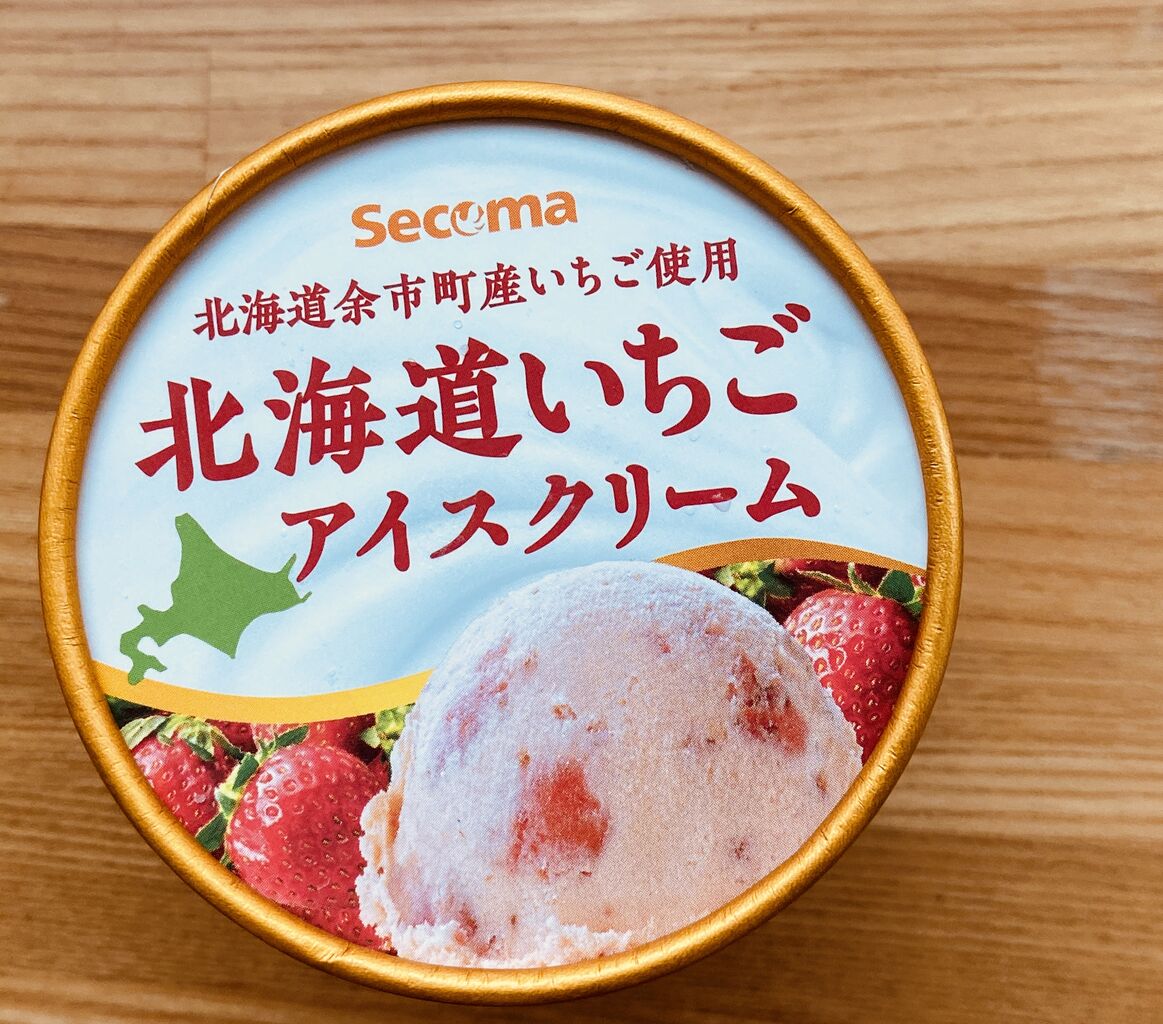 北海道いちごアイスクリーム セイコーマート たまに食記録 北海道いちごアイスクリーム セイコーマート たまに食記録