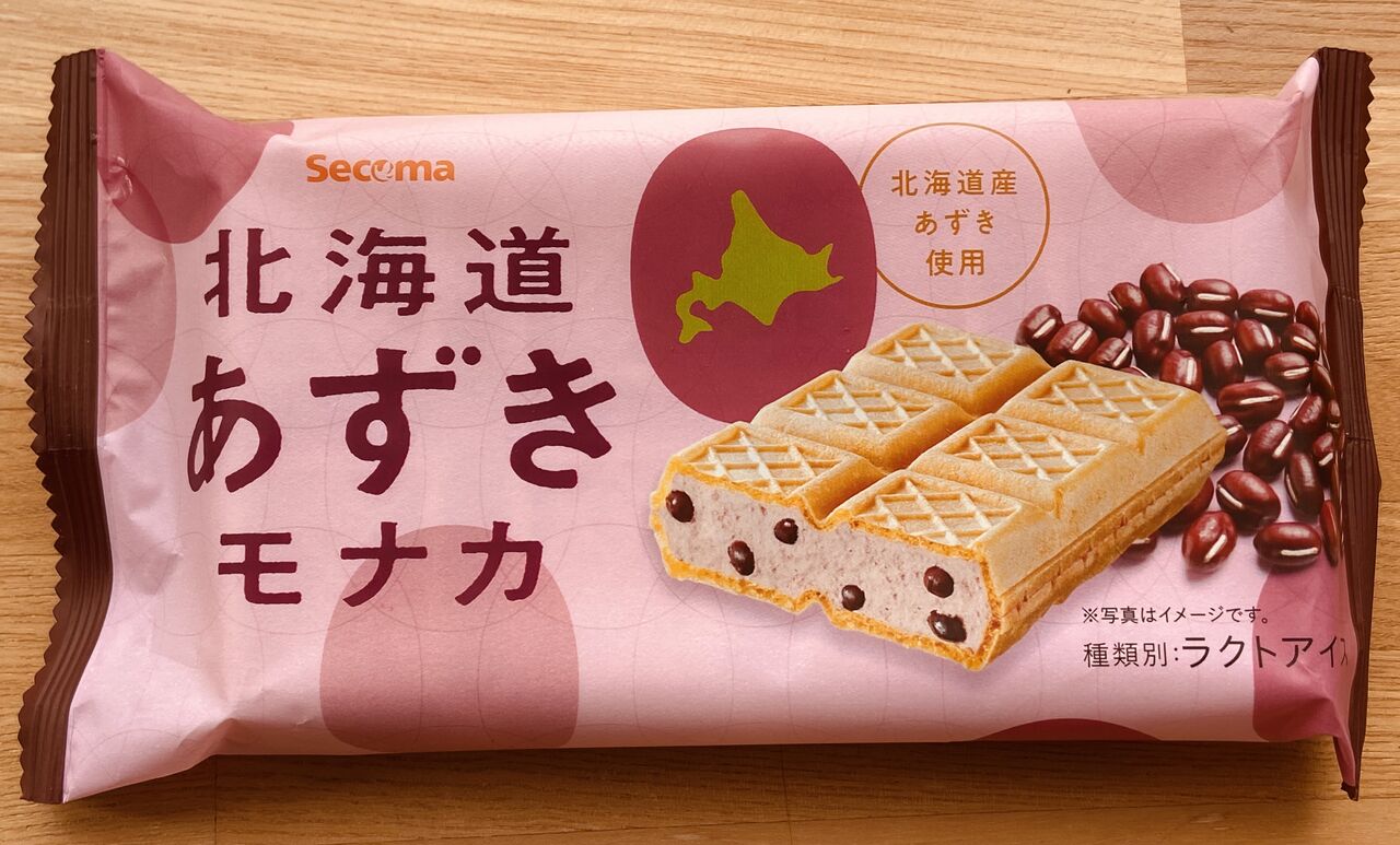 北海道あずきモナカ セイコーマート たまに食記録 北海道あずきモナカ セイコーマート たまに食記録