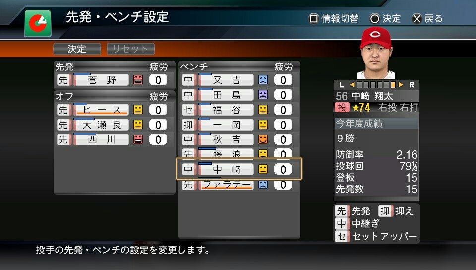 プロ野球スピリッツ15 ペナント 中日 強竜再燃 8年目 本当の 最終回 少年がゲームのことを書いたりする