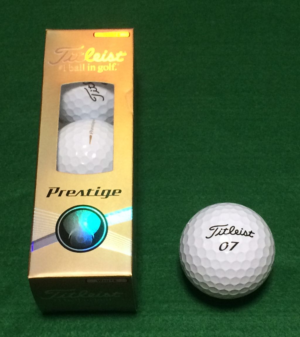 15年モデルゴルフボール ラウンド報告 タイトリスト プレステージ Prestige Vs スリクソン Z Starを勝手に評価 まだまだ目にウロコのゴルフ道