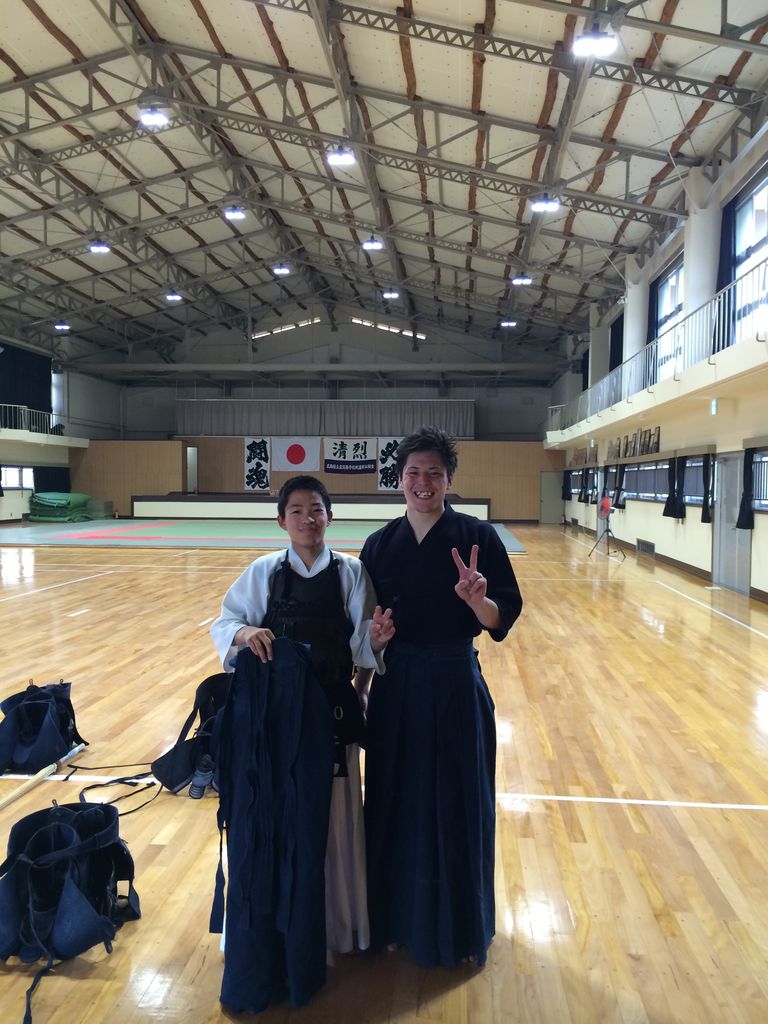 教育実習 広島県立広高等学校剣道部 松柏会