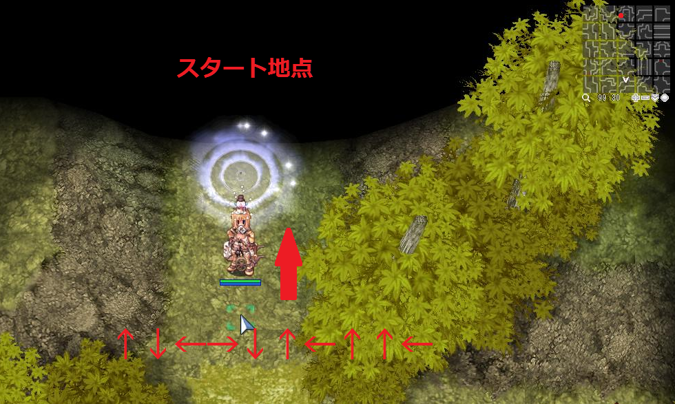 迷宮の森 プロ北2 への行き方 なすがまま 迷宮の森 プロ北2 への行き方 なすがまま