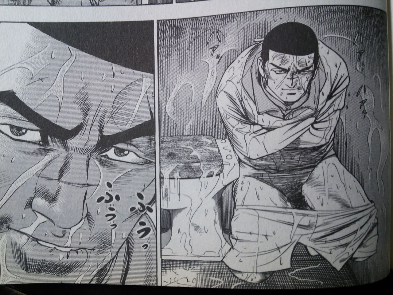 拘束衣での放水 身体検査の日々