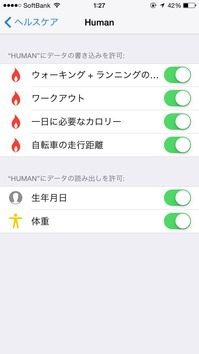 ヘルスケア許可