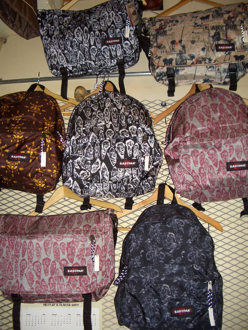 EASTPAK x Rich Jacobs 2007 総柄バックパック リュック