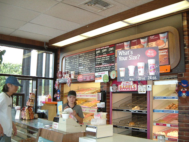 Dunkin Donuts Mama Lion ショウザンビル 大阪アメリカ村