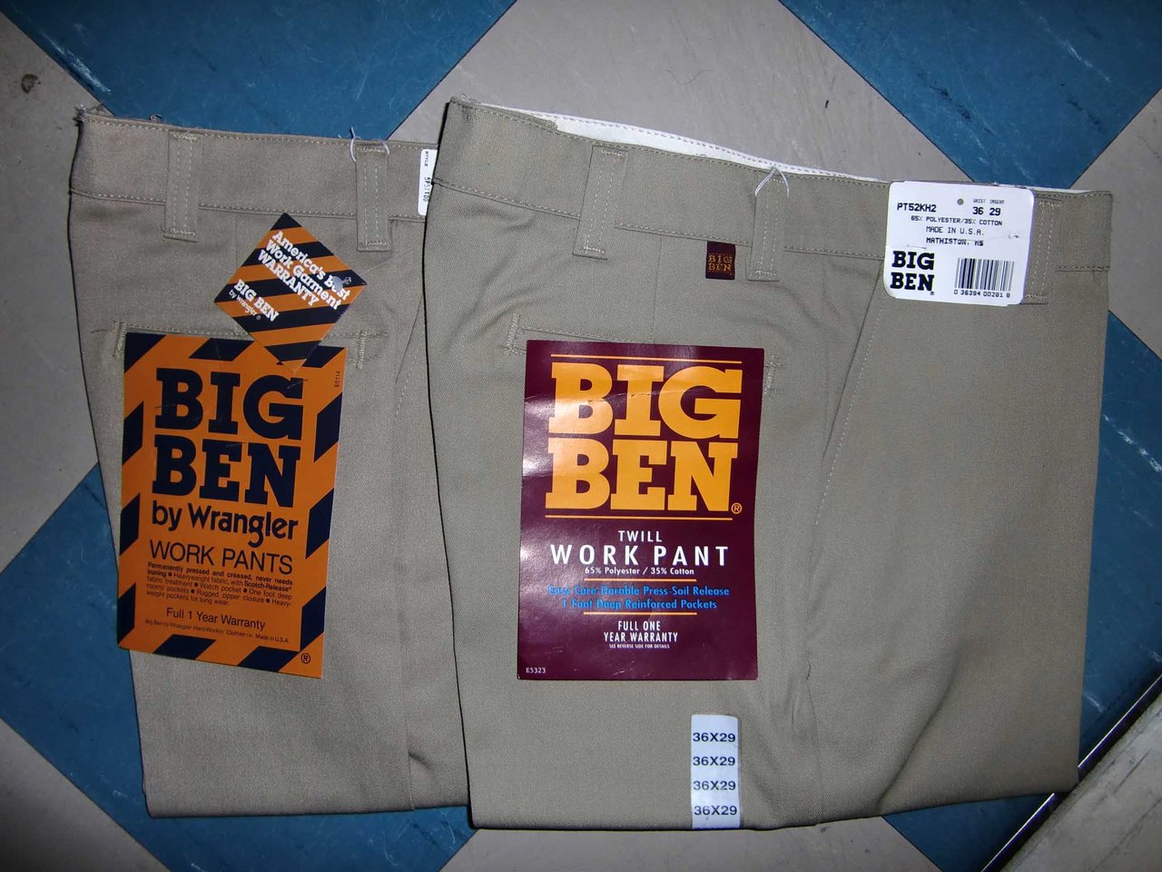 【デッドストック】70sビッグベンBIG BENワークチノパンツUSAアメリカ製 デッドストック】70sビッグベンBIG BENワークチノパンツUSAアメリカ製