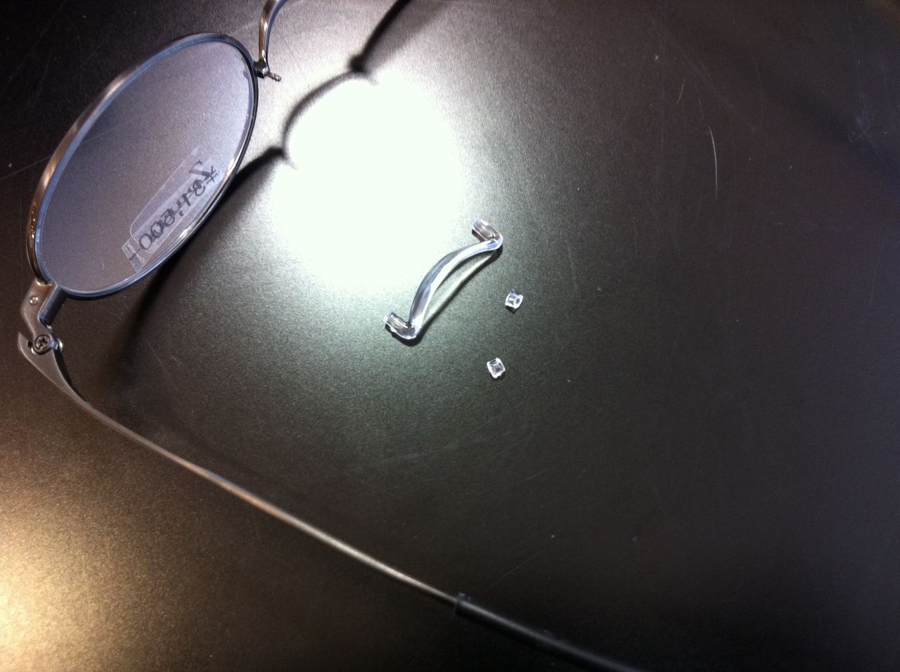 Z-PARTS Z-86の鼻パットを加工してみました。 : 眼鏡専門店「Syozo  