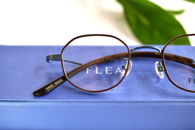 強度近視の方へおすすめ FLEA「F-004T」 : 郡山市 眼鏡専門店Syozo