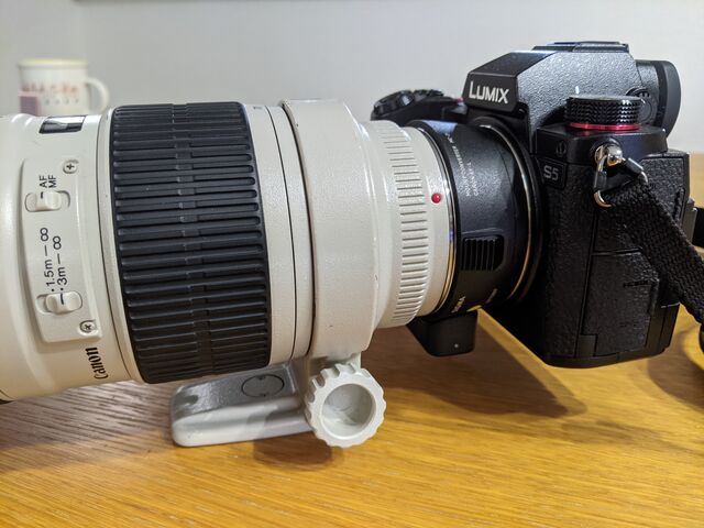 Amazon.com : Mount Converter MC-21 Canon EF-L Black