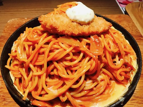 ナポリタン作るのめっちゃムズいのサムネイル