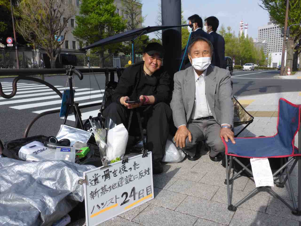 金武美加代さんのハンスト24日目に 続 週刊牧瀬