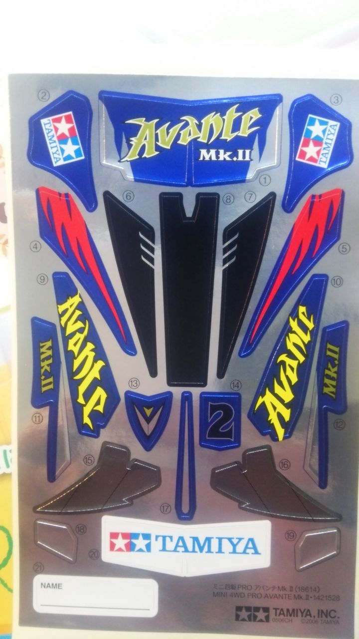 ミニ四駆オリジナルステッカー作る 趣味に４wd ミニ四駆
