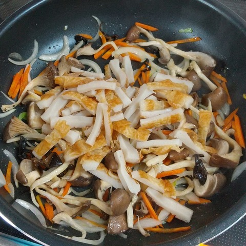 海鮮焼きビーフン (4)