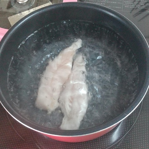 ささみのたたき~ごまさば風~ (3)