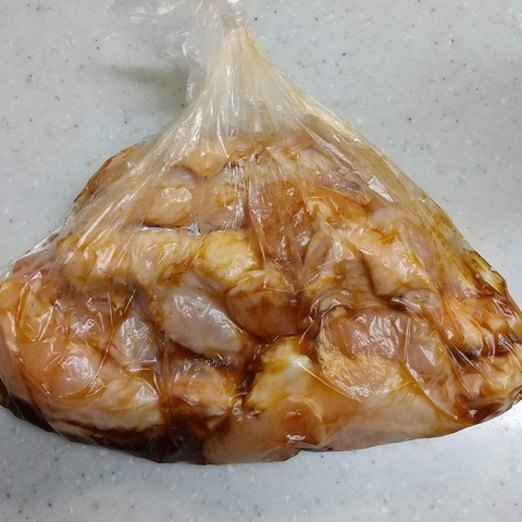 手羽元のトースターから揚げ2