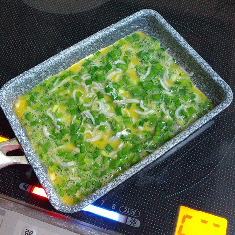 にら入り玉子焼き3