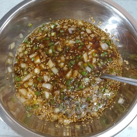 焼き肉の漬け込みタレ (2)