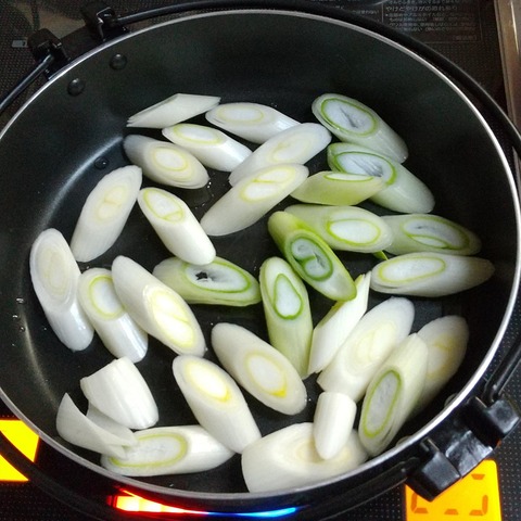 大分ねぎすき焼き (4)