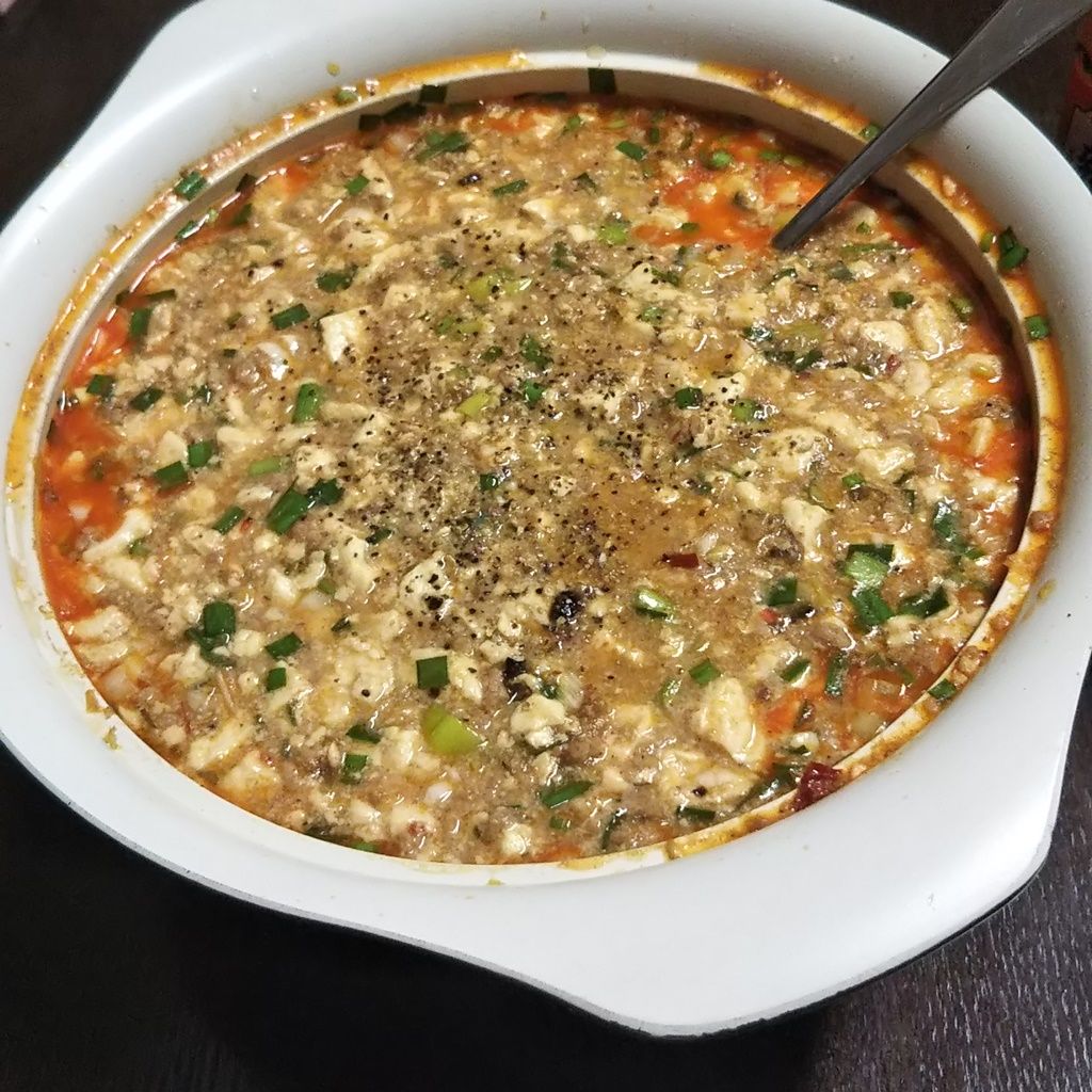豆鼓を加えて本格派 花椒 ホアジャオ で痺れる辛さの 崩し麻婆豆腐 Syuntaroの 食の荒野を彷徨う