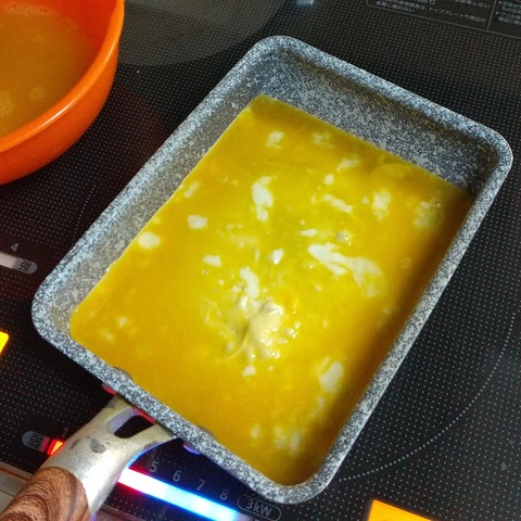 たまご焼き牡蠣だし醤油1