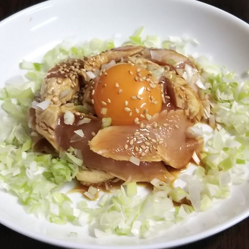 焼肉だれでお手軽に 鶏ささみのユッケ 鶏刺し 月見卵 ゆっけ Syuntaroの 食の荒野を彷徨う 焼肉だれでお手軽に 鶏ささみのユッケ 鶏刺し 月見卵 ゆっけ Syuntaroの 食の荒野を彷徨う