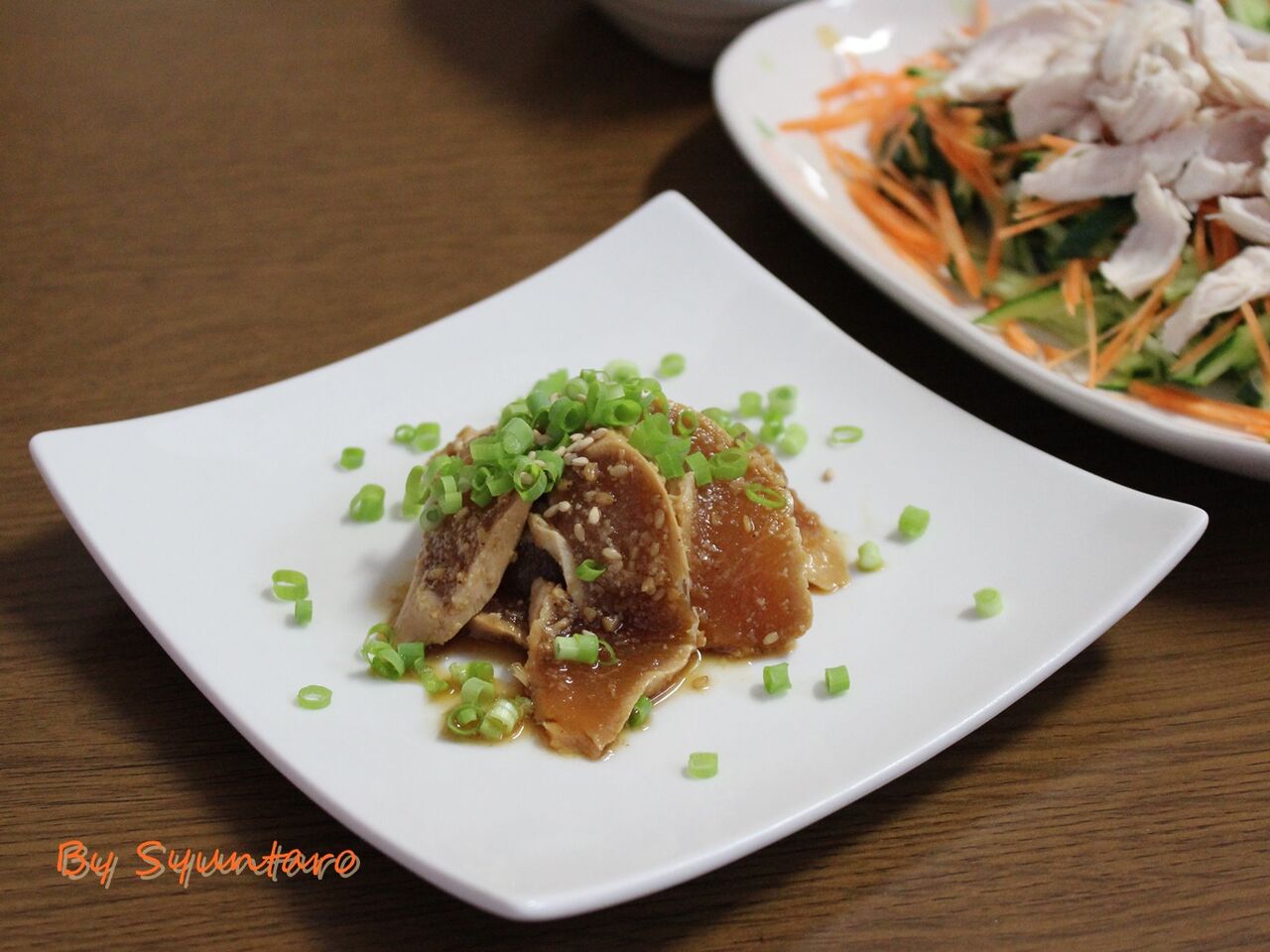 郷土料理 アレンジ ささみのたたき ごまさば風 Syuntaroの 食の荒野を彷徨う 郷土料理 アレンジ ささみのたたき ごまさば風 Syuntaroの 食の荒野を彷徨う