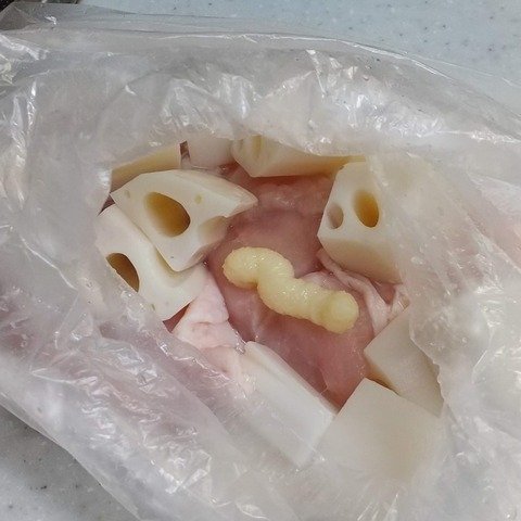 つくば鶏とレンコンのから揚げ4