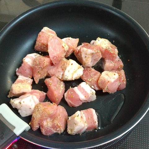 豚のスパイス焼き (3)