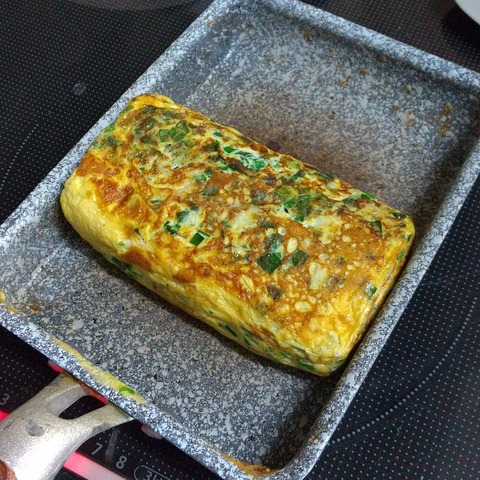 にら入り玉子焼き1