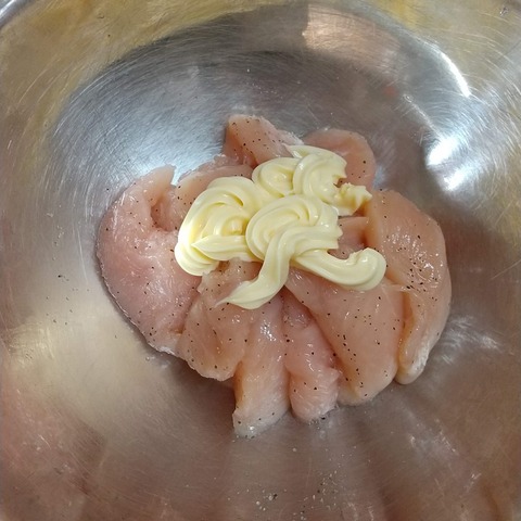 ささ身のトースターカツ (3)