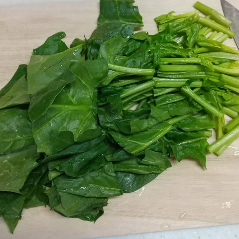 レンチン白和え (4)