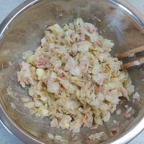 寿司酢コールスローサラダ (2)