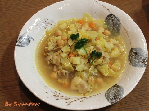 スパイシーミネストローネ (7)
