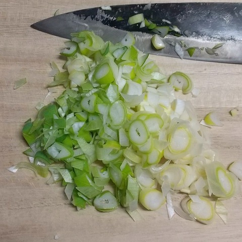 納豆しらす炒飯 (2)